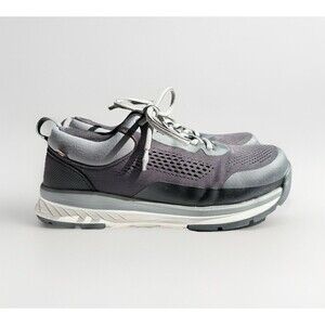 BOGS Sandstone Knit Low Composite Safety Toe Black Gray Shoes Women’s Size 7.5